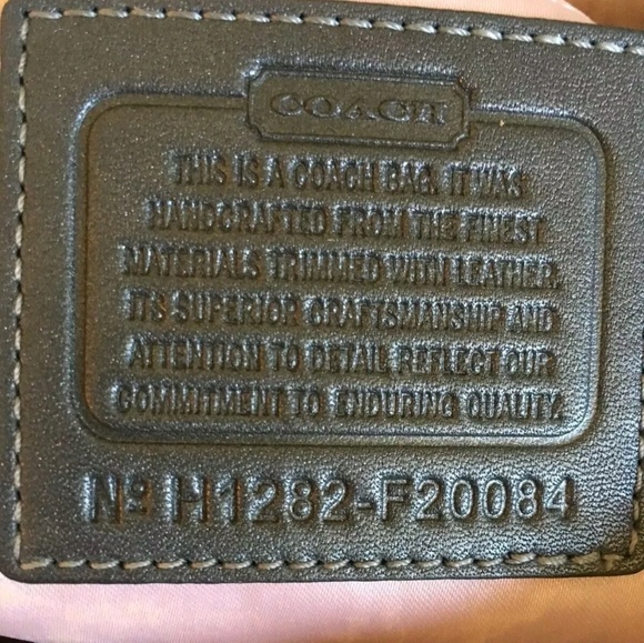 Coach Ashley Sateen Handbag - Picture 7 of 8